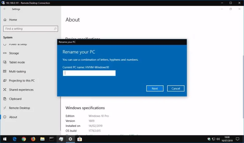 Cách đổi tên PC Windows 10 của bạn