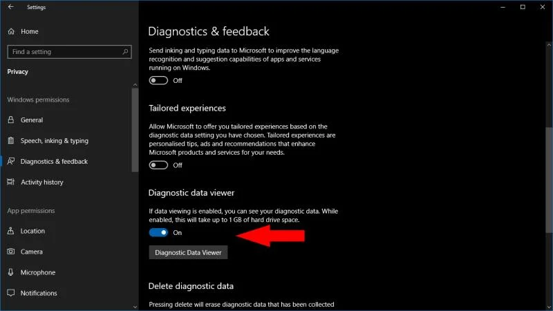 Come vedere i dati di diagnostica che Windows 10 sta inviando a Microsoft