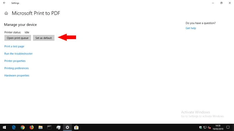 Come impostare la stampante predefinita in Windows 10