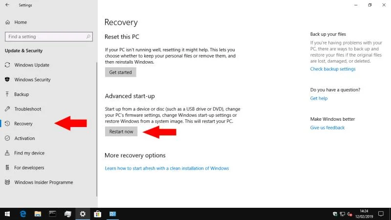 Come creare un backup dell'immagine di sistema in Windows 10