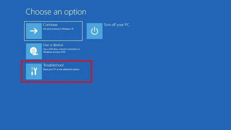 Cách khôi phục PC của bạn từ ảnh hệ thống Windows 10
