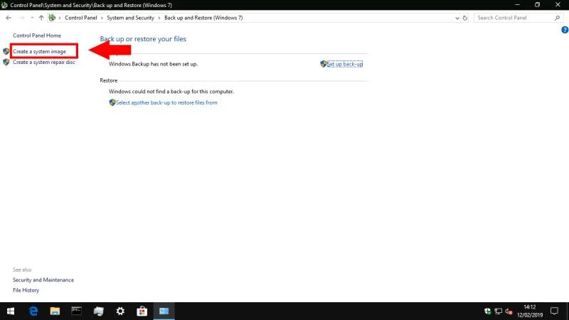 Come creare un backup dell'immagine di sistema in Windows 10
