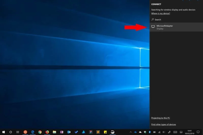 Come connettersi a uno schermo wireless in Windows 10