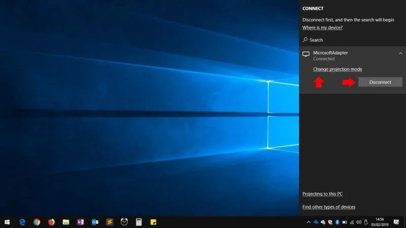 Come connettersi a uno schermo wireless in Windows 10