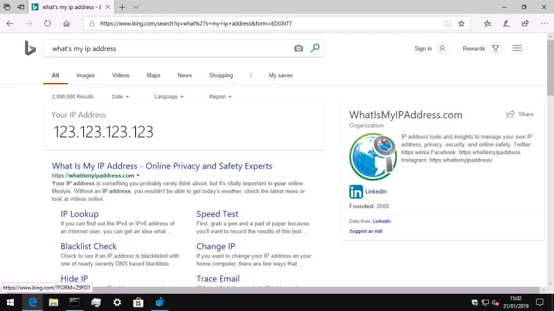 Come controllare il tuo indirizzo IP in Windows 10