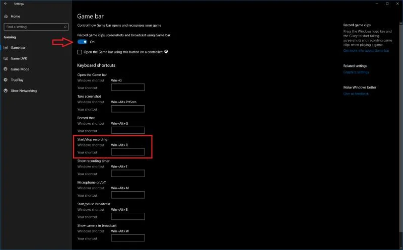 Come fare: effettuare una registrazione dello schermo di Windows 10 senza installare alcun software
