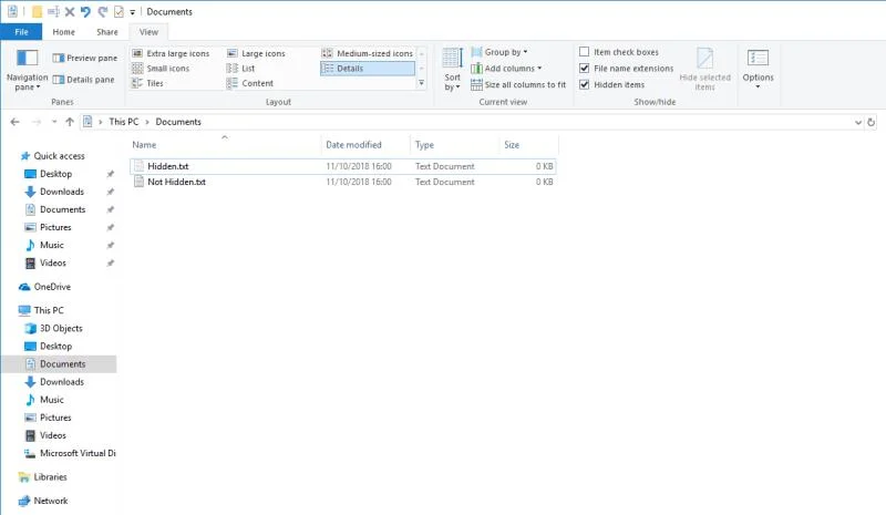 Come fare: tutto sui file nascosti su Windows 10 e come scoprirli