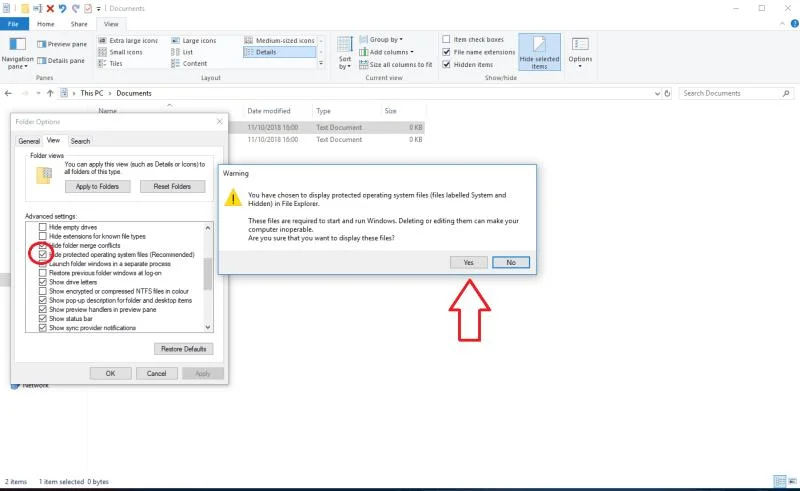 Come fare: tutto sui file nascosti su Windows 10 e come scoprirli