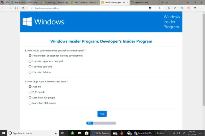 Come inviare feedback utili al programma Windows Insider