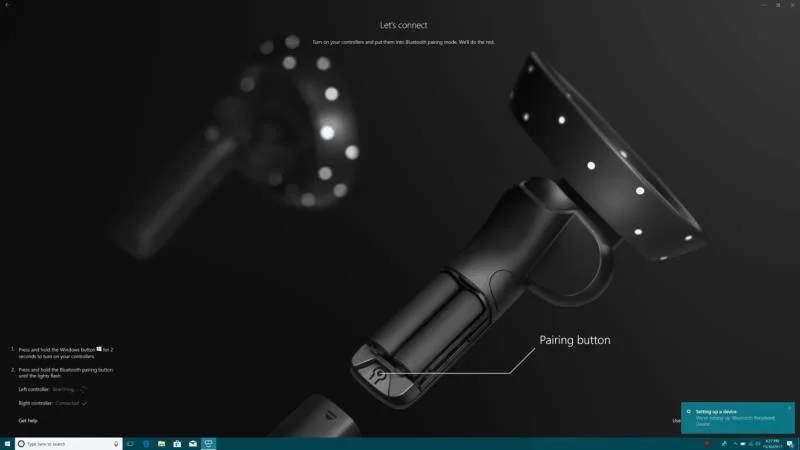 Come configurare l'auricolare per realtà mista di Windows?