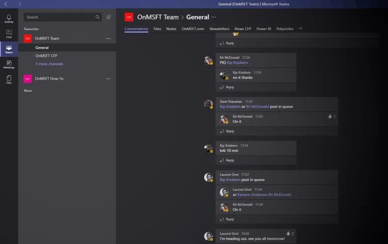 Cách bắt đầu với Microsoft Teams