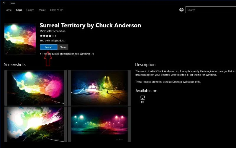 Come installare temi da Windows Store in Windows 10