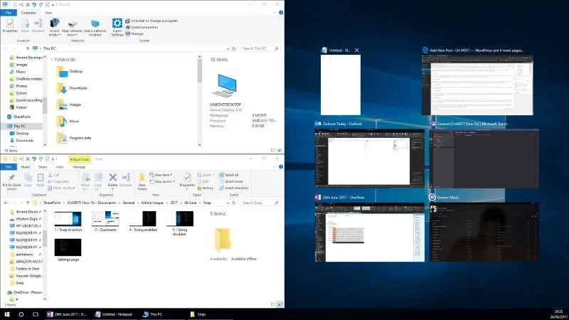 Cách gắn các ứng dụng của bạn vào màn hình trong Windows 10