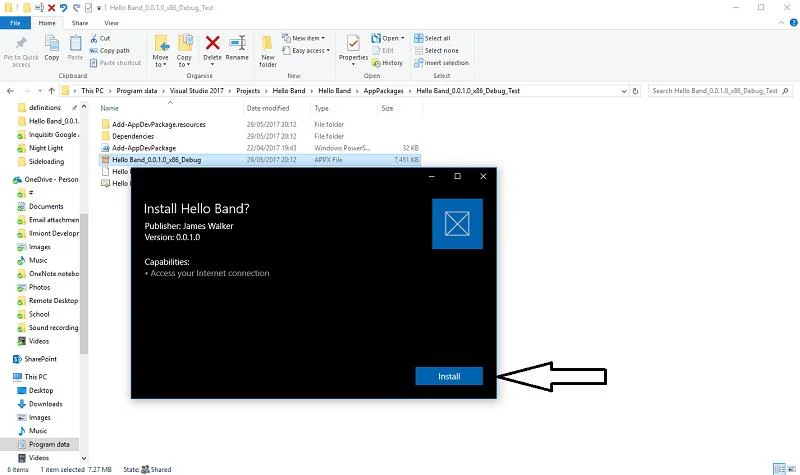 Come caricare le app di Windows 10