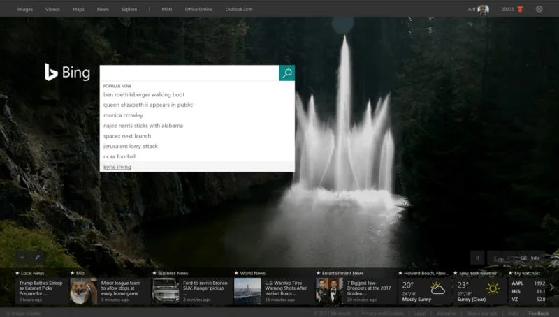 Microsoft Edgeでクイズに参加