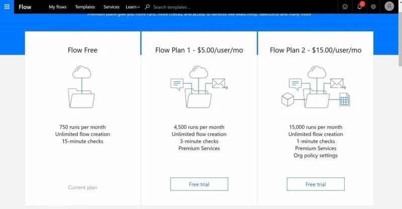 Come iniziare con Microsoft Flow