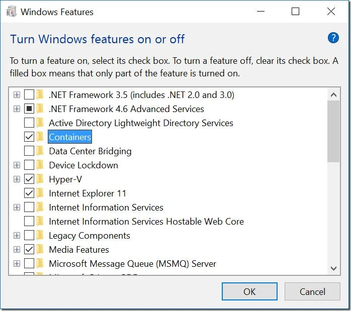 Ecco come controllare i contenitori Hyper-V su Windows 10 Insider