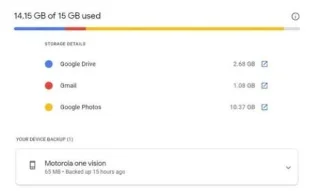 Google: Cum să verificați cât de mult spațiu de stocare ați rămas