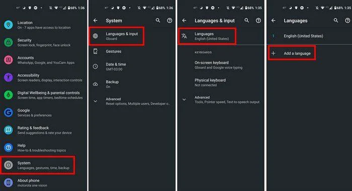 Gmail: Cum să schimbați limba implicită