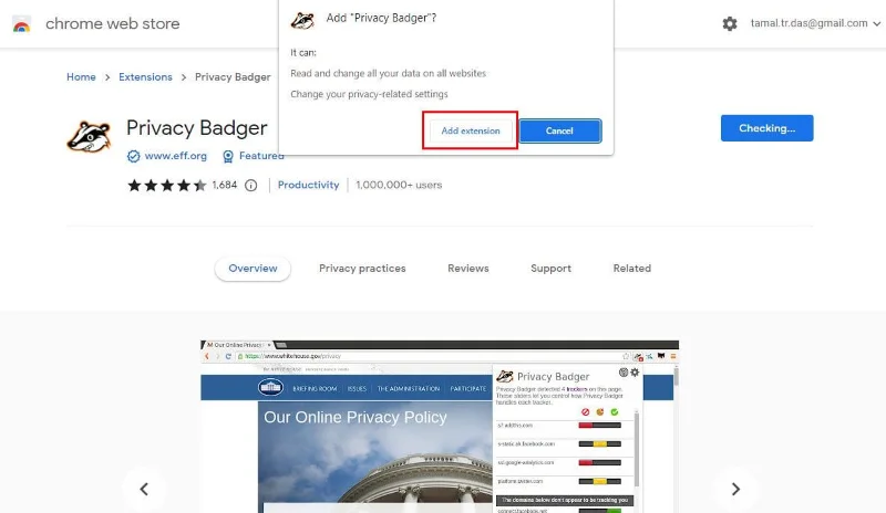 Hoe de Chrome-extensie Privacy Badger te gebruiken om webtrackers te stoppen