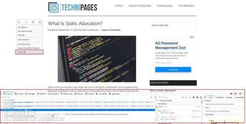 Elementen inspecteren op Mac, Windows, iPhone en iPad