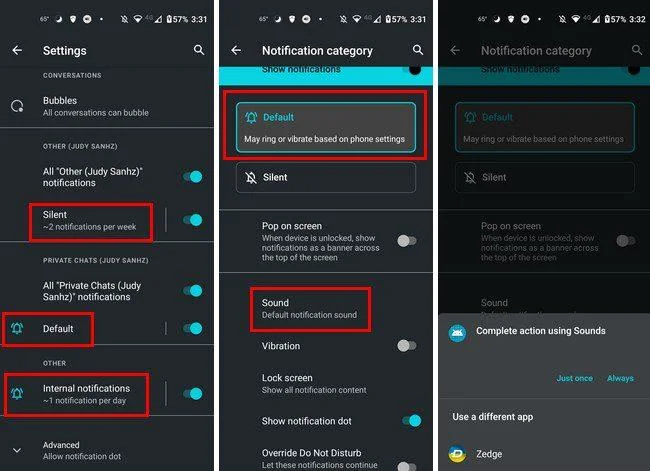Cum se schimbă sunetul de notificare pe Telegram