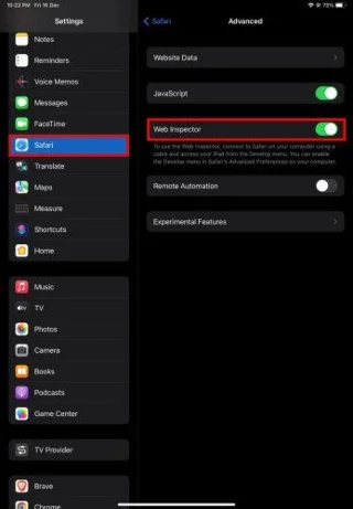 Elementen inspecteren op Mac, Windows, iPhone en iPad