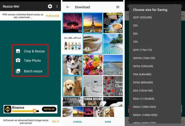 5 aplicații Android gratuite pentru a redimensiona imaginile