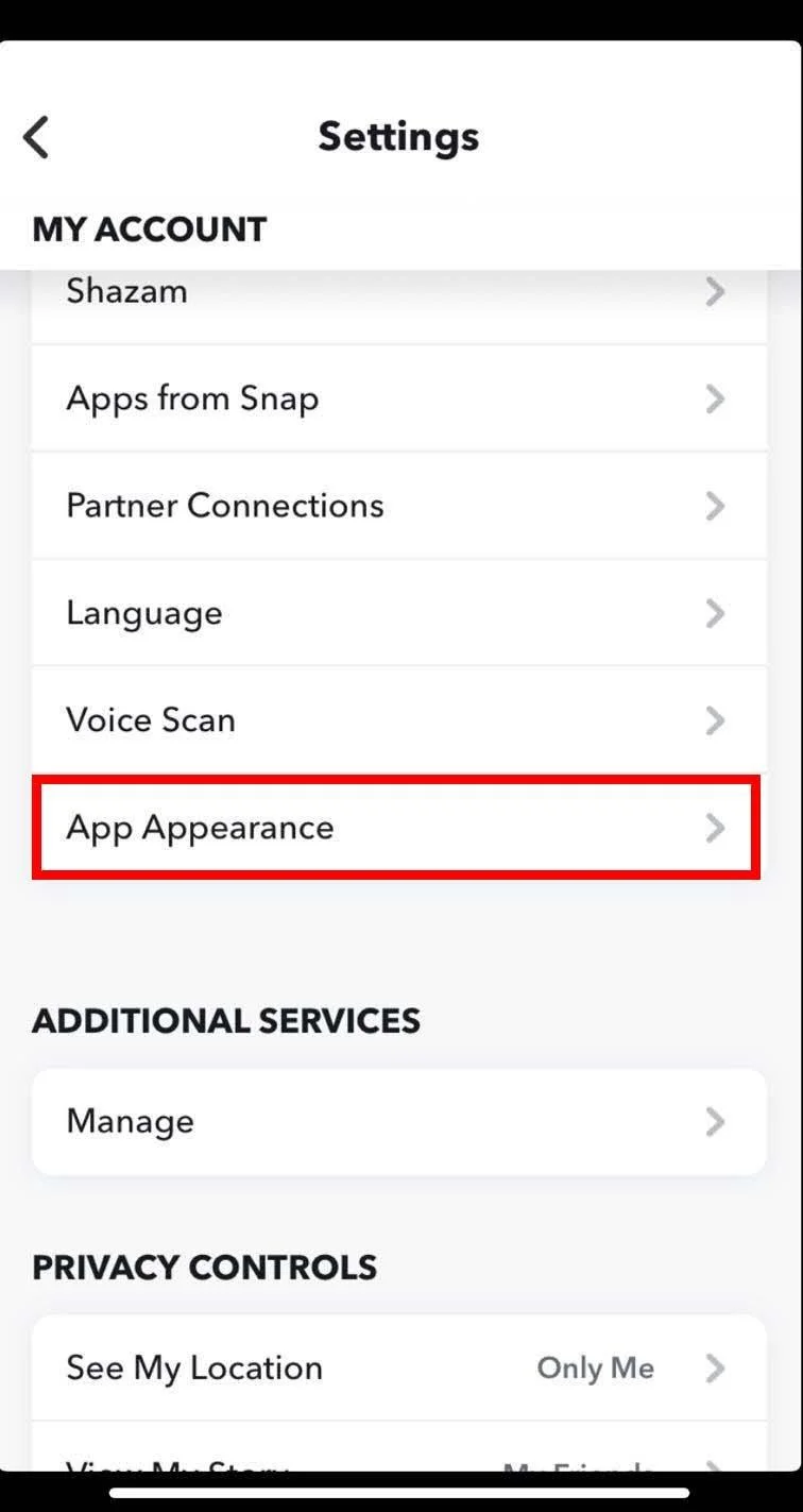 2023년 Snapchat에서 다크 모드를 활성화하는 방법