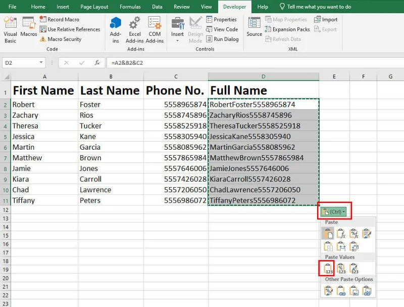 Jak połączyć dwie kolumny w programie Excel: 5 najlepszych metod
