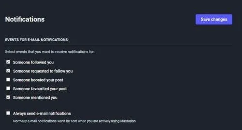 Mastodon: Cum să vă gestionați notificările