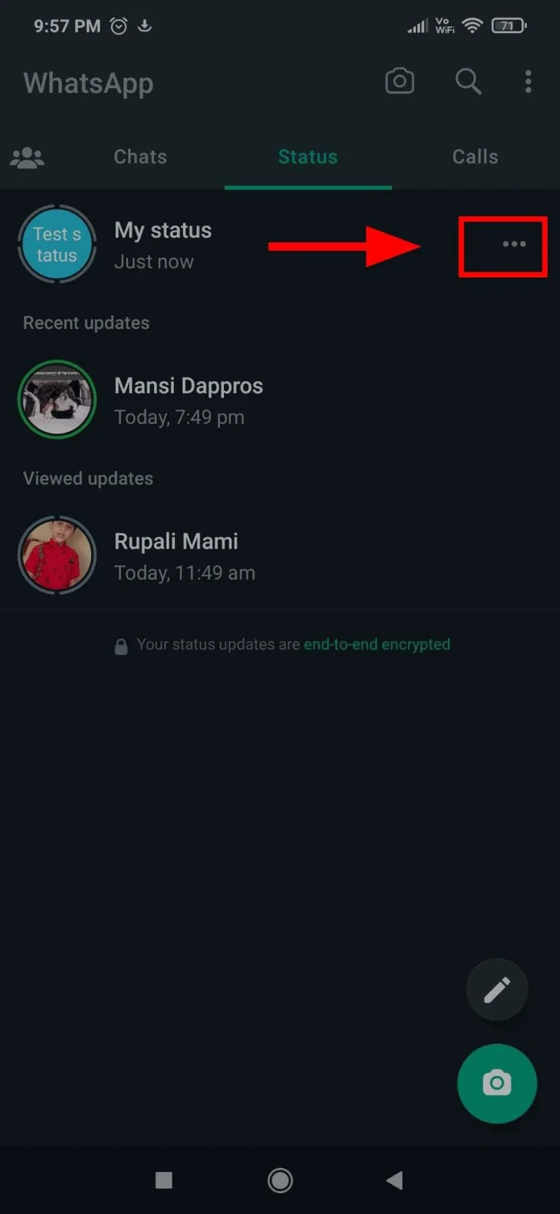 Cum să partajați starea WhatsApp la Povestea Facebook