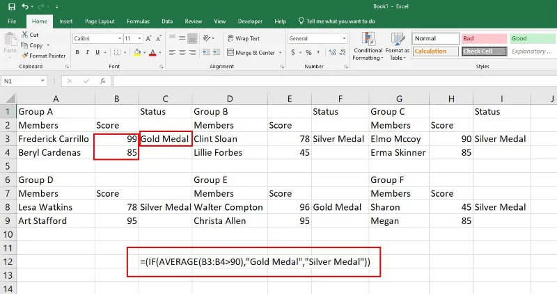 Cum să utilizați formula Excel IF-THEN: 5 cele mai bune scenarii din lumea reală