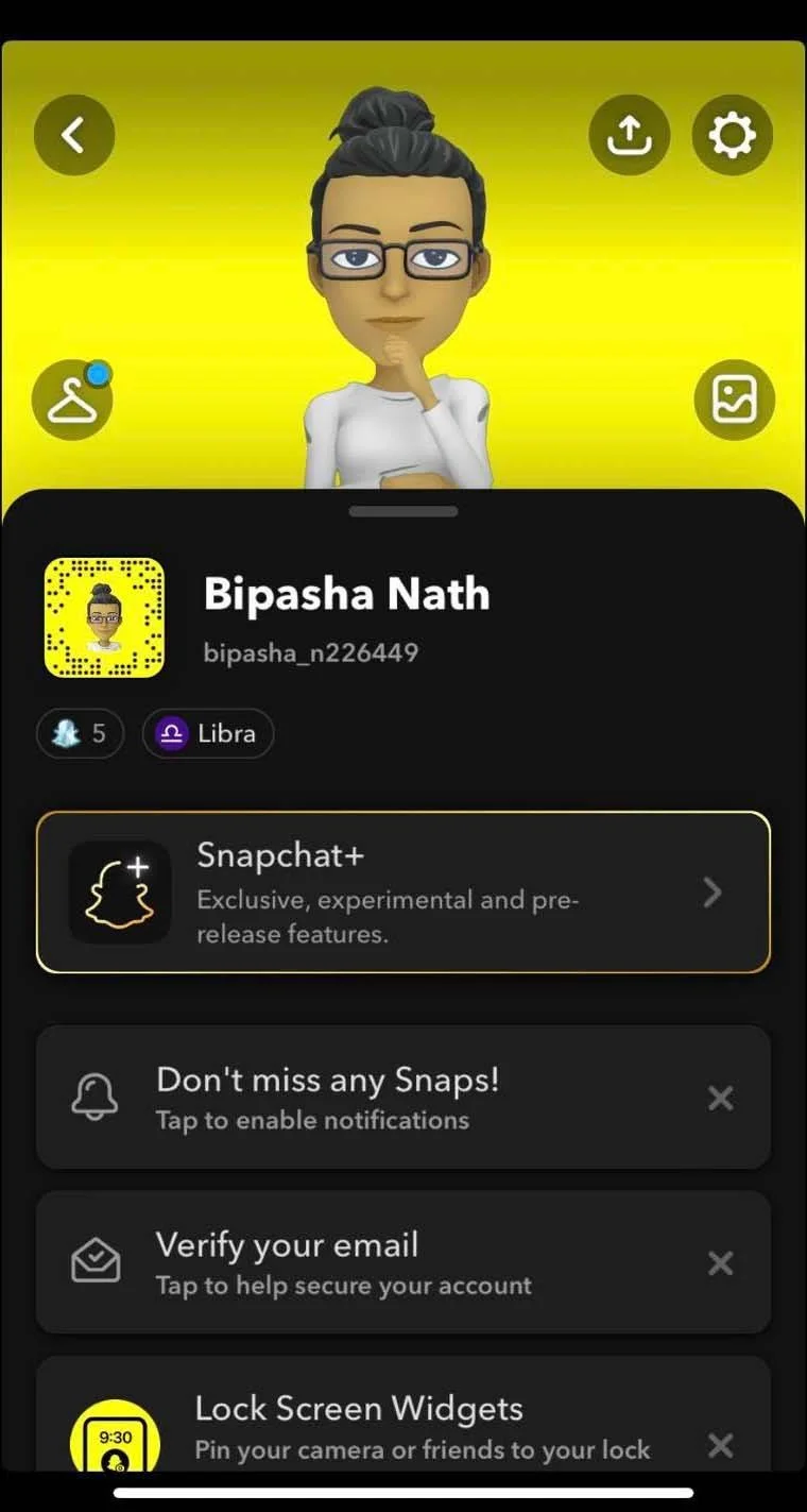 2023년 Snapchat에서 다크 모드를 활성화하는 방법
