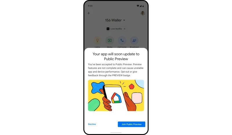 Cum să vă înscrieți la Google Home Public Preview