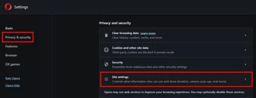 Cum să activați sau să dezactivați accesul la camera web pentru Opera, Firefox, Brave și browserul Chrome