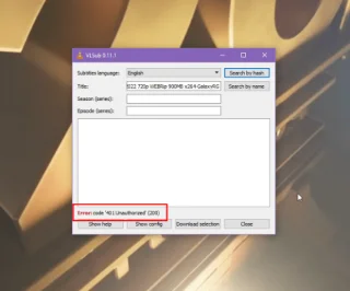 Resolvido: Erro VLC “401 não autorizado” ao baixar legendas