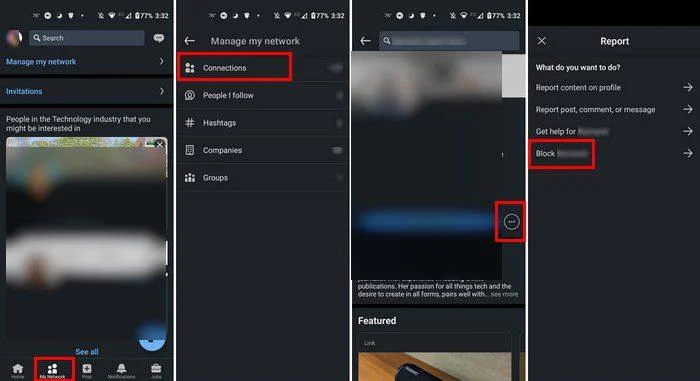 Cum să blochezi pe cineva pe LinkedIn