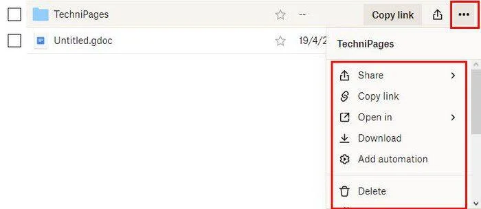Cum să creați, să ștergeți și să gestionați dosare pe Dropbox