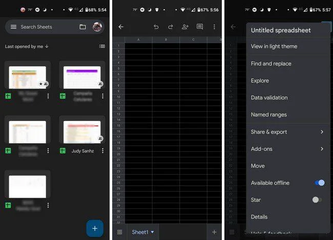 5 aplicații gratuite pentru foi de calcul pentru Android