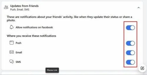 Cum să primiți o notificare când un prieten postează pe Facebook