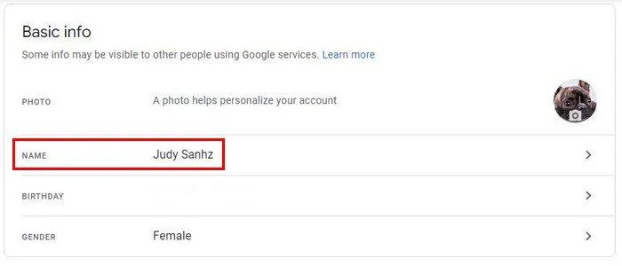 Cum să-ți schimbi numele pe Google