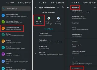 Cum să știți ce versiune a unei aplicații Android utilizați