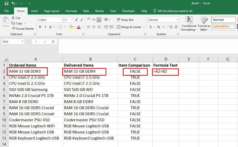 Jak porównać tekst w Excelu: 8 najlepszych i łatwych metod