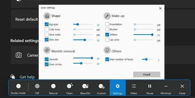 Windows 11: Cum să personalizați camera web