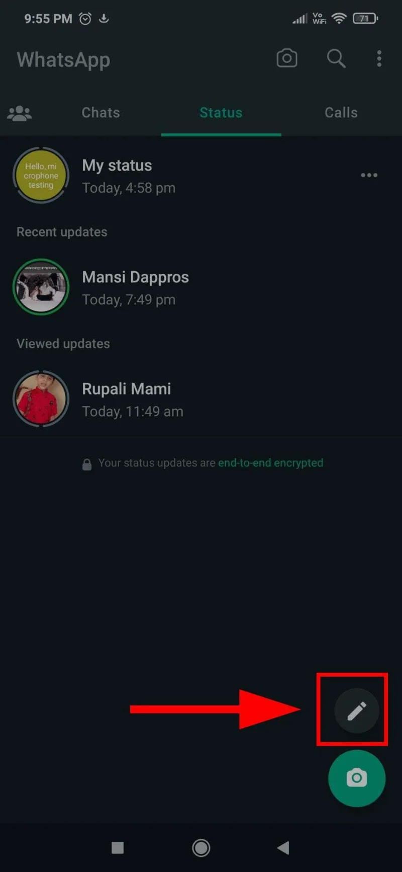 Cum să partajați starea WhatsApp la Povestea Facebook