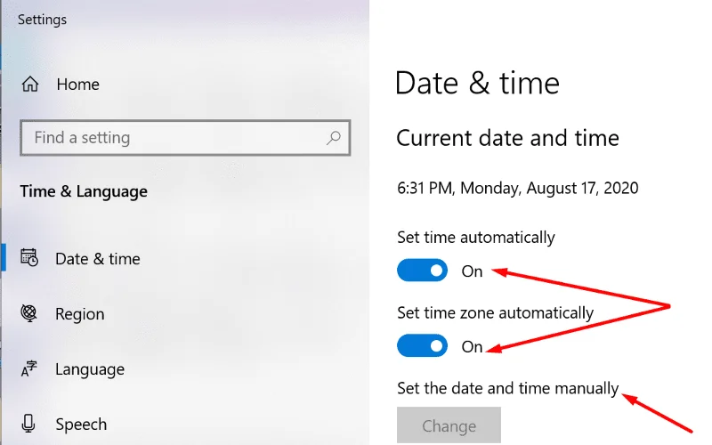 Edge: conținutul a fost blocat, certificat de securitate invalid