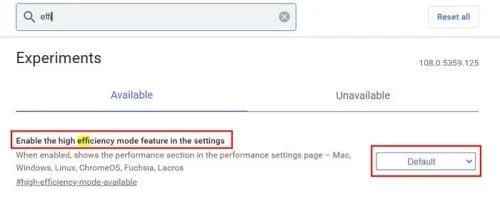 Chrome: Cum să activați filele Memory Saver