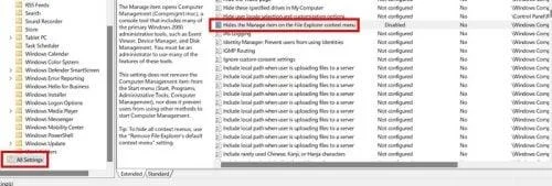 Windows 11: Cum să activați/dezactivați selecția „Gestionați” sub „Acest PC”