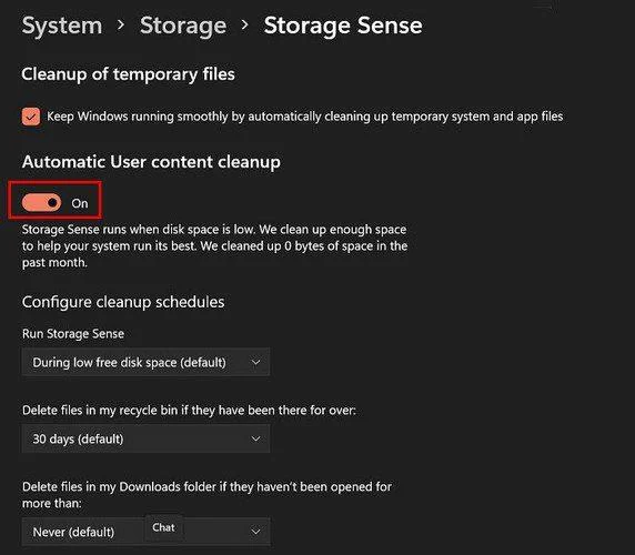 Windows 11: Opțiuni diferite pentru a șterge cache-urile